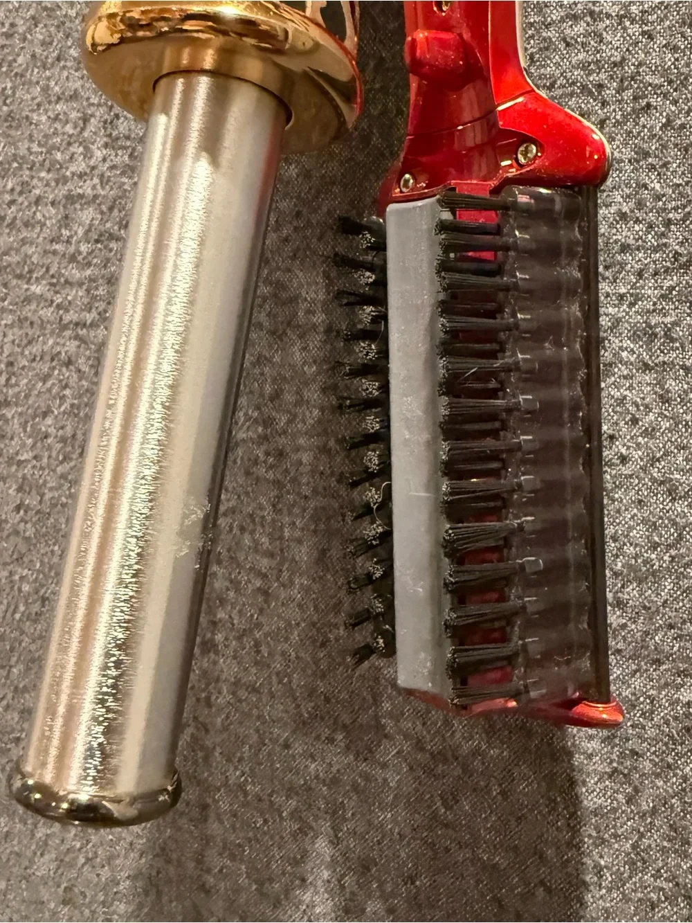 InStyler Rotating Iron 3/4” Cheetah Print. Tested, works. Pre-owned.